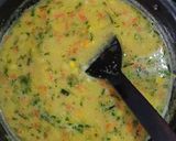 A picture of step 3 of Corn soup.