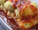 Foto langkah ke 7 dari resep Sawi Gulung Isi.