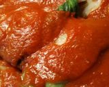 A picture of step 16 of Cabbage and Lasagna Noodle roll ups Labor Day.