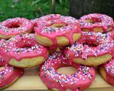 Foto del paso 7 de la receta: Mini donas horneadas 🍩💜🍩
