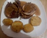 Foto del paso 2 de la receta: Pollo de campo relleno de carne de venado y dátiles 