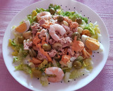 Foto del paso 5 de la receta: Ensalada de pasta con atún y langostinos