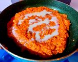 A picture of step 8 of Layered Gajar ka Halwa.
