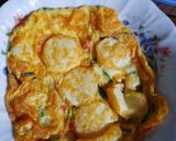 รูปขั้นตอนการทำที่ 4 ของ ไข่เจียวเต้าหู้ไข่
