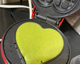 Foto del paso 2 de la receta: Waffles de espinaca 💚🍓