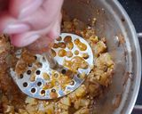A picture of step 1 of Bottle guard pancake.[leftover vegetable].