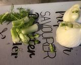 Une image de l'étape 3 de Panais et fenouils au curry et bouillon de courge.