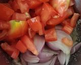 A picture of step 2 of Mushroom baby corn masala.