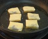 Foto langkah ke 3 dari resep Lumpia tape keju coklat.