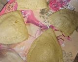 A picture of step 7 of Pattis with homemade pastry puff..