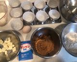 A picture of step 1 of Brown sugar raisin cream cheese steamed bread.