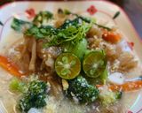 Gambar langkah 5 resipi Kue Teow Ladna.