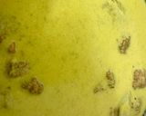 A picture of step 5 of Fresh Green Chickpeas Kadhi with Moong Daal Pakodi.
