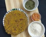 A picture of step 6 of Jowar Methi Thepla.