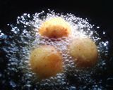 A picture of step 4 of Khopra patties.