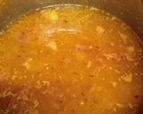A picture of step 4 of Three spice Aloo bengan.