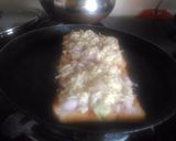 A picture of step 4 of Open cheese sandwich.