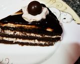 صورة لخطوة 5 من وصفة أسرع تورته بالشوكولاته بدون بيض وبدون فرن 🎂