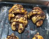 Foto langkah ke 7 dari resep Croissant Dark Cooking Chocolate (Bakulanku).