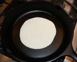 A picture of step 4 of Turkish Flatbread (Bazlama).