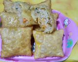 Foto langkah ke 3 dari resep Pangsit goreng isi bihun.