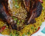 صورة لخطوة 17 من وصفة دجاج مشوي محشي بالارز 🍗🍗
