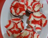 Foto langkah ke 4 dari resep Bolu Kukus Merah Putih ❤️🇲🇨🎉🎊🎈.