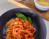 Foto del paso 7 de la receta: Spaghetti de la huerta ¡La mejor salsa de tomate casera!