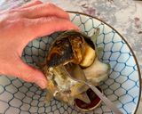 A picture of step 3 of Roasted Turban Shell.