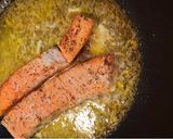 A picture of step 7 of Salmon in lemon butter sauce.