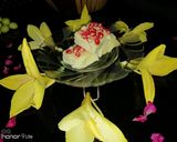 A picture of step 5 of Badam paneer sandesh.