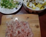 Foto langkah ke 1 dari resep 28. Mun Tahu Ayam.