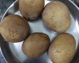 A picture of step 1 of Spicy Tangy Aloo Chaat.