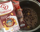 รูปขั้นตอนการทำที่ 2 ของ บวดถั่วดำงอก (GABA Black Bean) แปะก๊วยนมถั่วเหลืองโกโก้