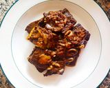 Foto del paso 2 de la receta: Hígado de res encebollado con batata
