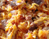 Foto del paso 2 de la receta: Arroz con setas encebolladas