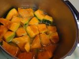 Simmerd japanese squash for the winter solstice