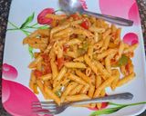 वेजिटेबल पास्ता (vegetable pasta recipe in hindi recipe) रेसिपी चरण 6 फोटो