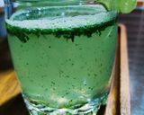 A picture of step 4 of Mint Lime Soda 🥤🥤.