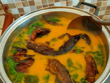 Gulai Daun Ubi Ikan Asap