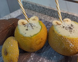 Foto del paso 4 de la receta: Batido de melón🍈 plátano🍌 y coco🥥🥤