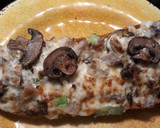 A picture of step 5 of Cheesy Mushroom Toast.