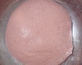 Foto langkah ke 3 dari resep Angkak Wijen Chili Flakes Cheese Sourdough Bread (Open Bake Method).
