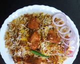 A picture of step 27 of Chicken tikka dum biriyani.