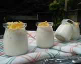 Foto langkah ke 3 dari resep Pineapple Pannacotta simple.