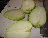 Foto del paso 1 de la receta: Chayota rellena