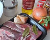 Foto del paso 2 de la receta: Ternera con garbanzos -o callos falsos-
