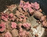 A picture of step 1 of Bison/Buffalo Potatoes and Onion.