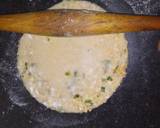 Green Garlic And Paneer Paratha recipe step 7 photo