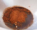 A picture of step 2 of Pork Hekeng.